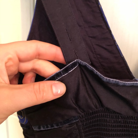 🌟 Free People midnight blue dress - Picture 6 of 7